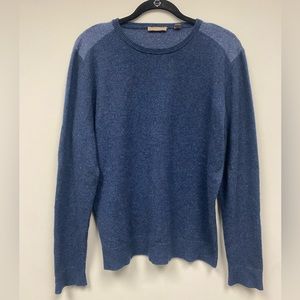 Cashmere Addiction Men’s 100% Cashmere Crewneck Sweater Size Large